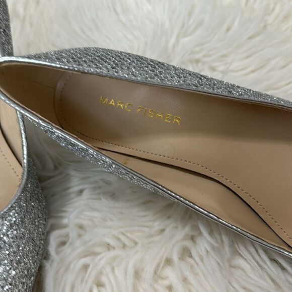 MARC FISHER SPARKLING HEELS SIZE SIZE 7.5 - Picture 6 of 9